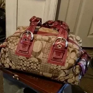 バッグ Coach Patchwork Leopard Python Pouch Bag 2008 Leopard Patchwork Tote Available Today 5PM EST